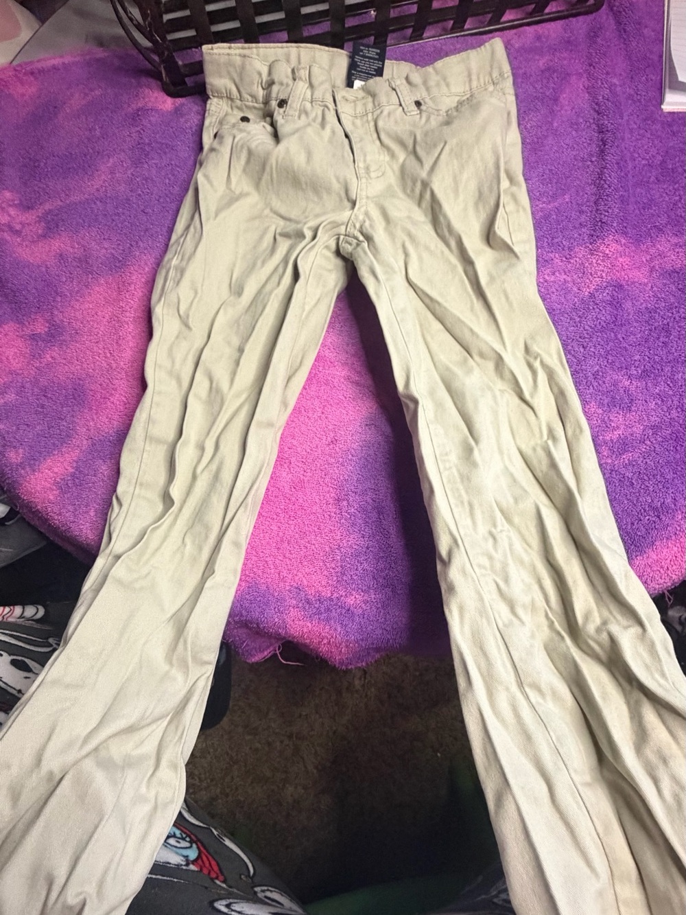 Faded Glory Tan Classic Chinos